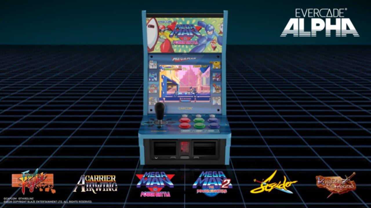 Evercade Alpha Mega Man Bartop Arcade