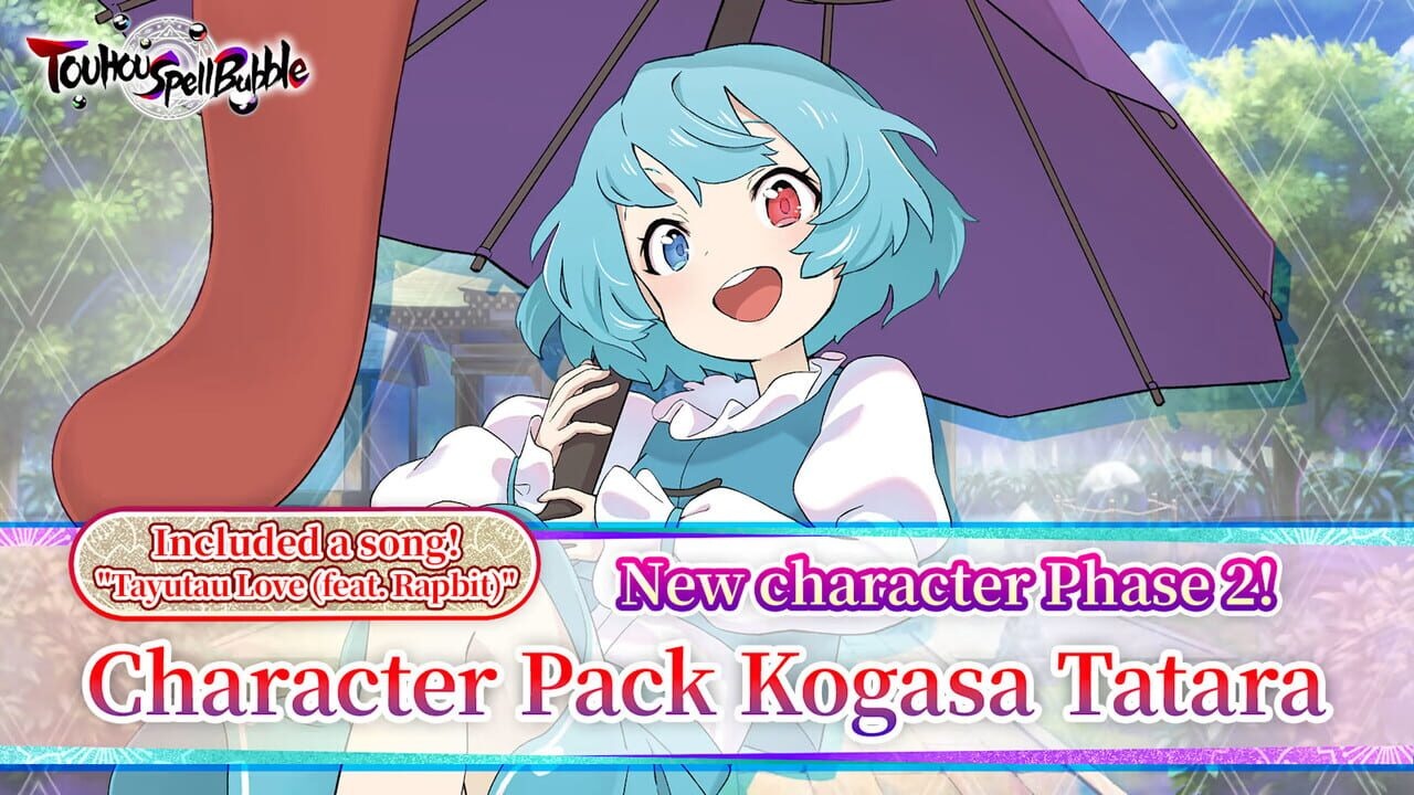 Touhou Spell Bubble: Character Pack Kogasa Tatara