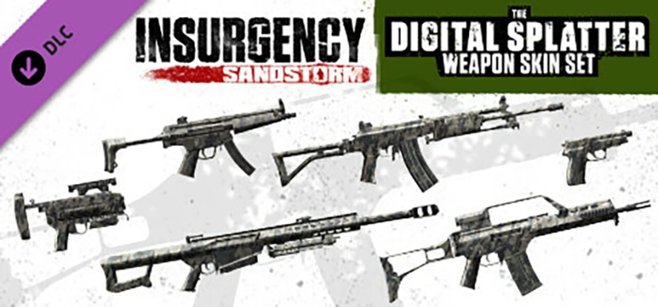 Insurgency: Sandstorm - Digital Splatter Weapon Skin Set