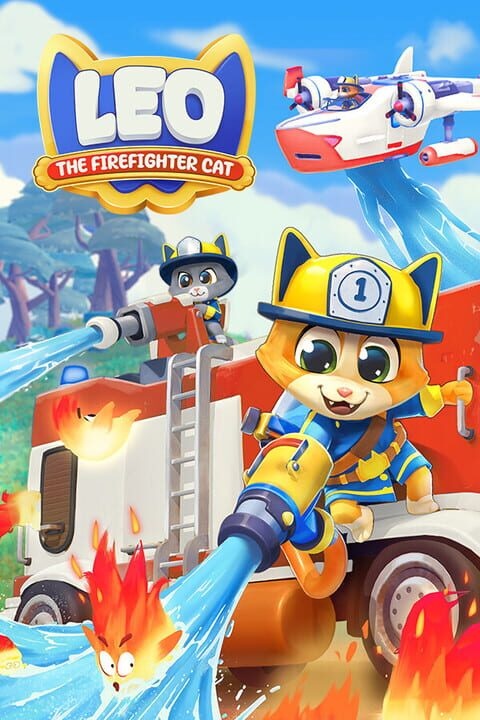 Leo the Firefighter Cat